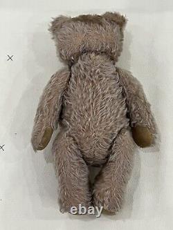 Steiff Vintage Mohair Teddy Bear Button Tag 38cm Nice Condition