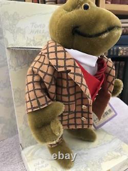 Steiff Wind in the Willows Mr Toad Boxed Mohair Antique Teddy Bear Pal