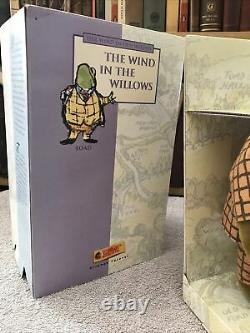 Steiff Wind in the Willows Mr Toad Boxed Mohair Antique Teddy Bear Pal