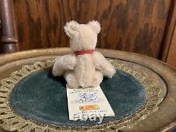 Steiff XS Blonde Mini Teddy BearHistoric Miniatures 1930 CollectionItem 039218