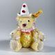 Steiff XS Clown Historic Miniature Mohair Teddy Bear 2.5 All ID MINT HTF 039065