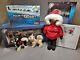 Steiff Yukon Quest Fulda Musher Doll with Huskies set Lot MIB Steiff Teddy Bears