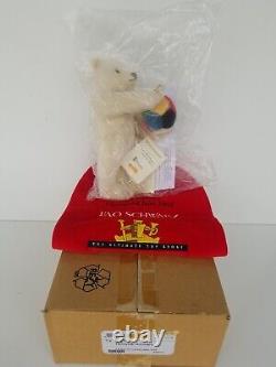 Steiff-fao Schwarz Centennial Bear 2002- Ltd Ed Mohair Teddy New In Shipper Mint