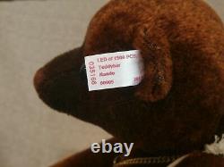 Steiff mohair Teddy Bear NANDO 30cm mint condition LE 5 / 1500 RUST 035166