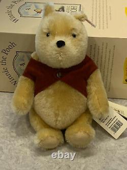 Steiff mohair Winnie the Pooh #651489 Limited Edition With Tags