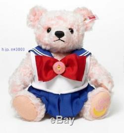 Steiff x Sailor Moon Teddy Bear Doll Figure Costume Anime Japan Official LTD F/S