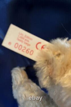 TWO Steiff Mohair Teddy Bears Luxury Ltd NIB # 260 Only 500 Made Priced To Sell