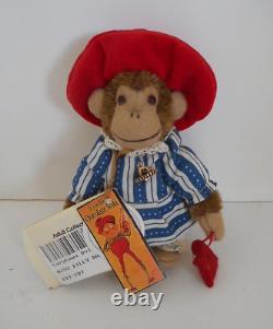 Teddy Bear Artist Jody Battaglia Miss Dilly Dally Monkey 4-1/4 Rare 1st Ed/110