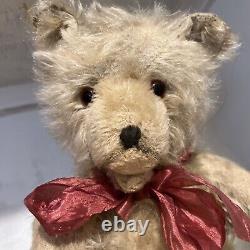 Teddy Bear Has Mocca Color Mohair Mint Condition. One Owner