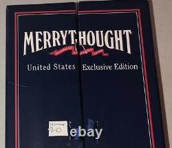 Teddy Bear Red Tip Mohair Sunberst Merrythought England Number 40 of LE NEW MIB