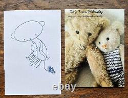 Teddy Bears Wednesday NOGGIN Bear by Jess McCaughey OOAK Mohair 10 Jointed