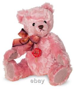Teddy Hermann'Nostalgic Pink' limited edition mohair teddy bear 16902