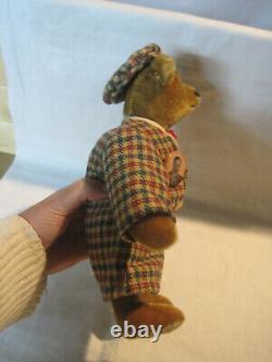 Teddy Roosevelt mohair Teddy Bear, Artisan made by Margaret Nett