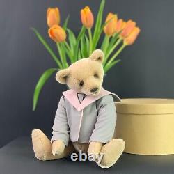 Teddy bear (11.02in.) 28 cm. Artist bear Easter gift teddy bear