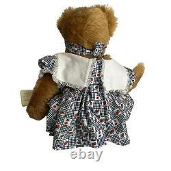 The Corbett Kids fully jointed mohair teddy bear 29 Dress