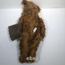 VINTAGE 16 Mohair Teddy Bear Carrousel by Michaud, Signed, LE of 150, No Tags