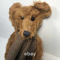 VINTAGE 16 Mohair Teddy Bear Carrousel by Michaud, Signed, LE of 150, No Tags
