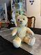 VINTAGE ANTIQUE 1940s MOHAIR GLASS EYE JOINTED TEDDY BEAR 13