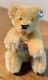 VINTAGE Mini Steiff Mohair Teddy Baby Bear Golden Mohair 3 Button & Chest Tag