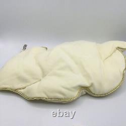 VTG Hermann Mohair Teddy Bear #160 White Angel Wood Violin Cloud Pillow Limited