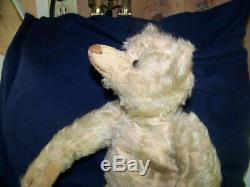 Very Early Teddy Made By Steiff Pewter Blank Button