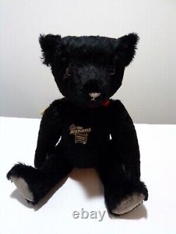 Vintage 15 Althans Black Mohair Teddy Bear Gunther Kessel