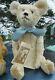 Vintage 17 Mohair Rare White Teddy Bear Carrousel Michaud Just Ted Artist Signd