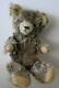 Vintage 1940's Frosted Long Mohair German Teddy Bear 15 with Growler