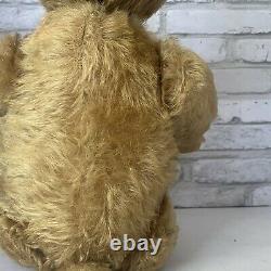 Vintage 1950 Schuco Co 20 Yes/No Communication Teddy Bear Mohair