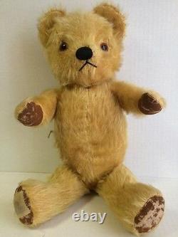 Vintage 1950's Musical Mohair TEDDY BEAR 15 Toy CHAD VALLEY CO LTD Works Fine