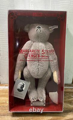 Vintage 1983 Steiff 1902 Replica Mohair Teddy Bear Limited Edition Original Box