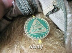 Vintage 2003 Hermann 1st Flight Adventure Mohair Teddy Bear Germany Limited #106