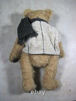 Vintage 2003 Hermann 1st Flight Adventure Mohair Teddy Bear Germany Limited #106