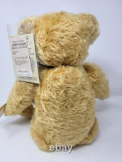 Vintage 20 Handmade Golden Mohair Teddy Bear Alpha Farnell Ltd. Ed. 161/250