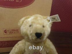 Vintage 8 1997 1948 Steiff Teddy Bear Blonde Mohair Limited Toy MIB #43/5000
