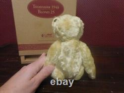 Vintage 8 1997 1948 Steiff Teddy Bear Blonde Mohair Limited Toy MIB #43/5000