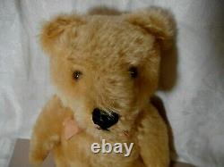 Vintage/Antique Steiff Jointed Mohair Teddy Bear 11 Working Squeaker