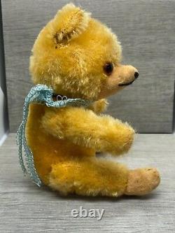 Vintage Collectable Teddy Bear 8 Inches Jointed Mohair Japanese Vgc
