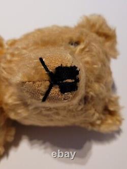 Vintage German Growler Mohair Teddy Bear Fully Jointed 16 Steiff Germany Rare