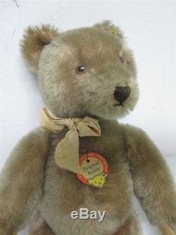 Vintage German Steiff Mohair Original Teddy Teddy Bear 5335.02 13