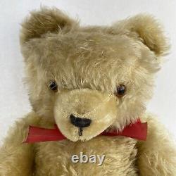 Vintage Hard Stuffed Mohair Teddy Bear Hermann Fully Jointed Repair Restore 50s