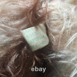Vintage Hermann Mohair Teddy Bear Fully Jointed Long Hair 20 German Made