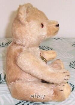 Vintage Hermann Mohair Teddy Bear Germany c1950's with Tag