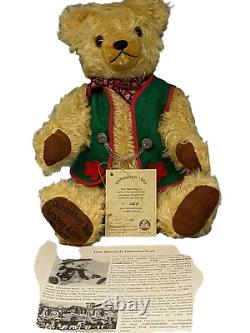 Vintage. Hermann Teddy Bear 1995 Octoberfest No-1268 Limited Edition-New In Box