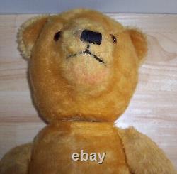 Vintage Joy Toys Mohair Teddy Bear Australia c 1930's 25 inches