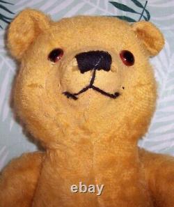 Vintage Joy Toys Teddy Bear c 1950's era Australia Mohair Toy 18 inches