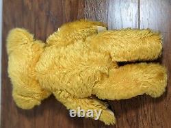 Vintage Knickerbocker Golden Mohair Jointed Teddy Bear Beautiful Stuffed Animal