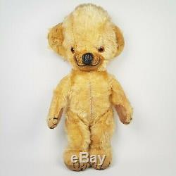 Vintage Merrythought 1950s Cheeky Teddy Bear Golden Mohair