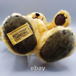 Vintage Merrythought Cheeky Teddy Bear Plush Bells in Ears Jointed Mohair 12