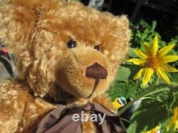 Vintage Mohair Teddy Bear German Growler Adelbert Von Martin Germany Sonneberg